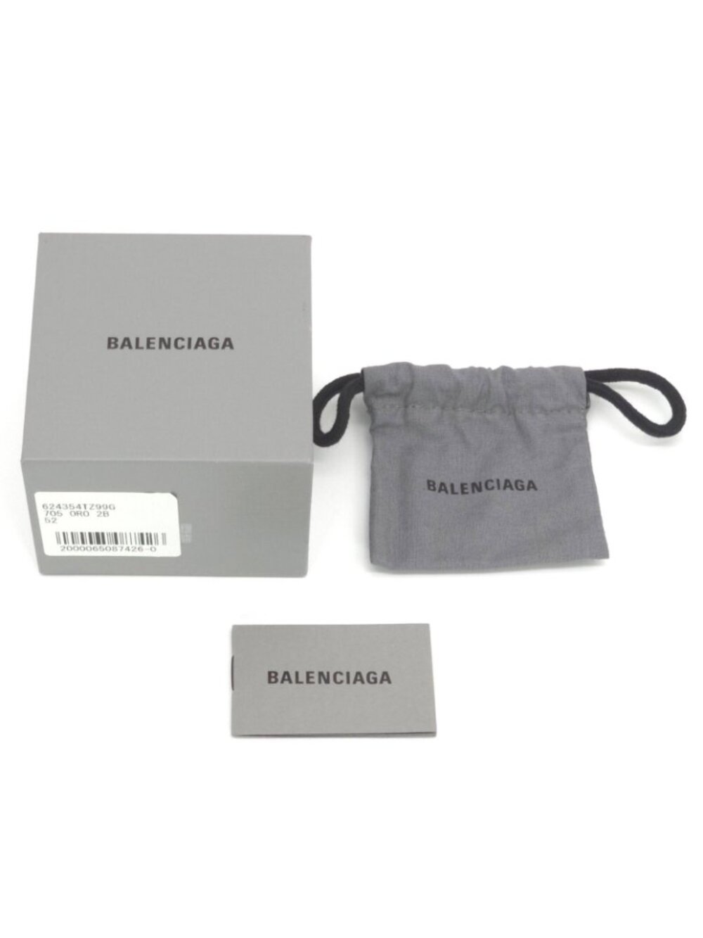 Balenciaga Twin Ring 52 Gold Polished Brass Bag Booklet - Picture 7 of 9